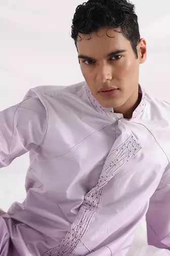 Lavender Haze Kurta Set