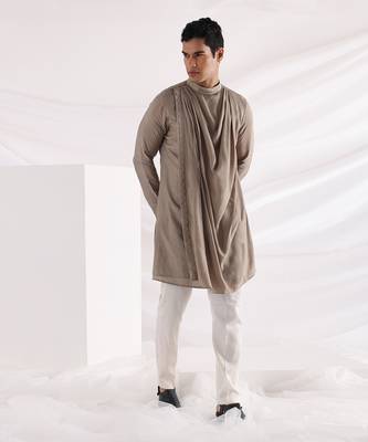 Beige Auryn Kurta Set 1