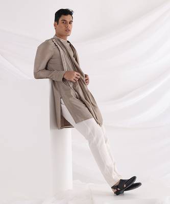 Beige Auryn Kurta Set 2