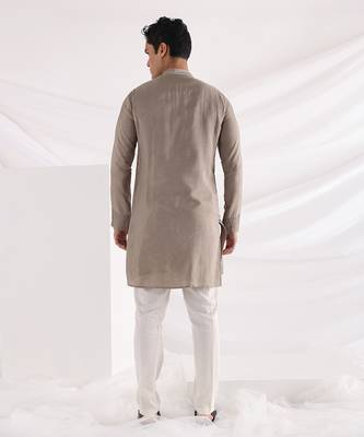 Beige Auryn Kurta Set 3