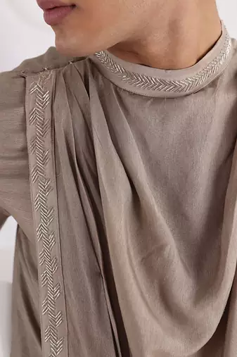 Beige Auryn Kurta Set