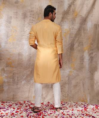 Yellow Milind Kurta Set 3