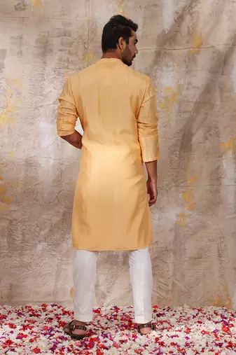 Yellow Milind Kurta Set