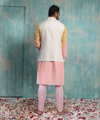 Multicolor Kiyansh Nehru Jacket Set 4
