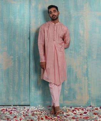 Onion Pink Nieraj Kurta Set 1