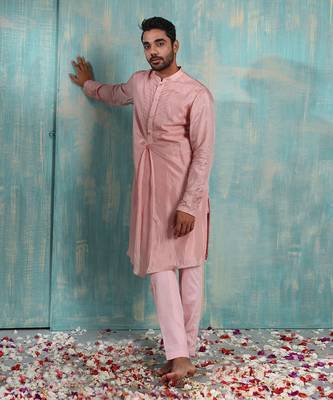 Onion Pink Nieraj Kurta Set 2