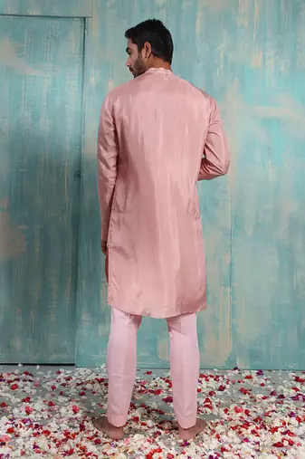 Onion Pink Nieraj Kurta Set