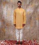 Sunshine Yellow Paraag Kurta Set