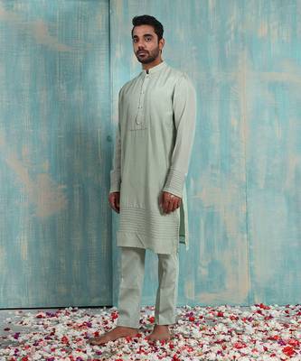 Pista Green Arnay Kurta Set 2