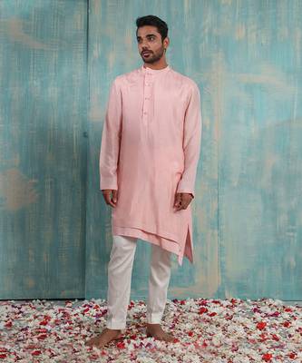 Blush Pink Sohal Kurta Set 1