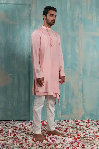 Blush Pink Sohal Kurta Set