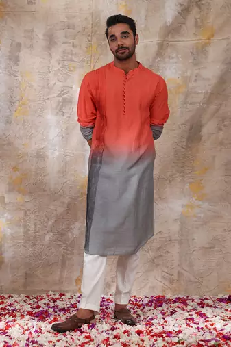 Multicolor Khetan Nehru Jacket Set