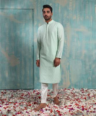 Cool Mint Kai Kurta Set 2