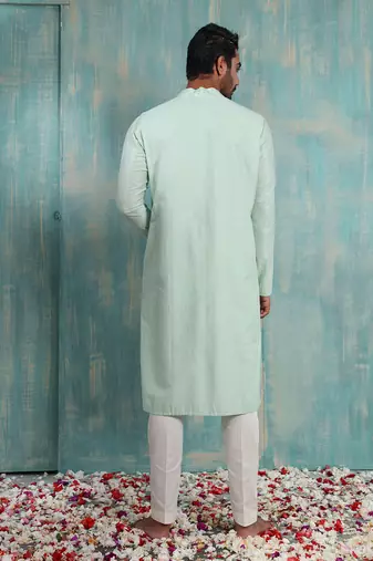 Cool Mint Kai Kurta Set