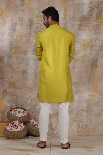 Avocado Green Ogan Kurta Set