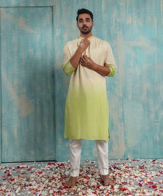 Green Orang Kurta Set 1