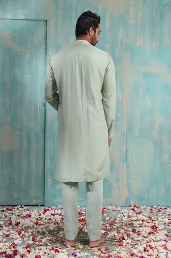 Pista Green Samant Kurta Set