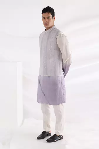 Lavender Dream Nehru Jacket