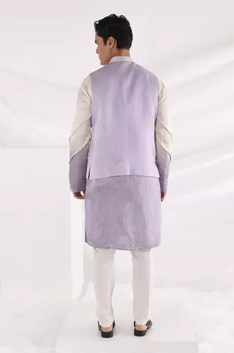 Lavender Dream Nehru Jacket