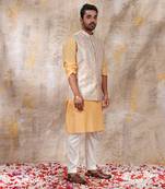 Multicolor Jashn Chevron Nehru Jacket