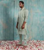 Piasta Green Kavan Nehru Jacket