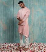 Shell Pink Aadvay Nehru Jacket
