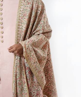 Onion Pink Embellished Sherwani Set 7