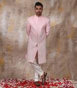 Blush Pink Arnit Embroidered Sherwani Set