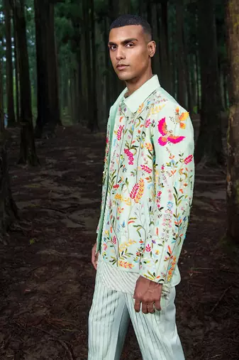Pista Green Nancy Jacket
