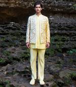 Yellow Argyle Jacket