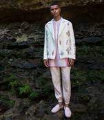 White Karen Biker Jacket