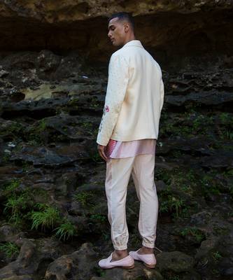 White Karen Biker Jacket 3
