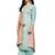 Sea-green zari woven Art Silk blend salwar