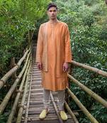 Tangerine Ombre Lucas Kurta
