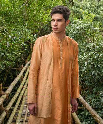 Tangerine Ombre Lucas Kurta 2