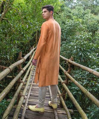 Tangerine Ombre Lucas Kurta 3