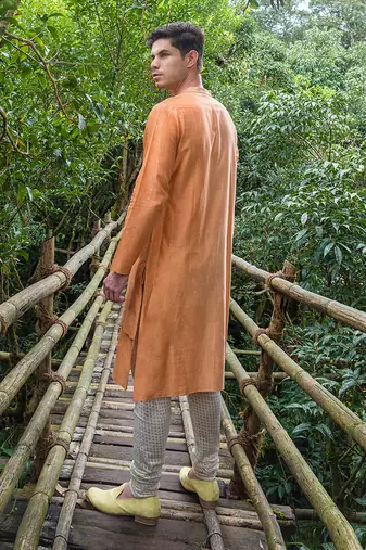 Tangerine Ombre Lucas Kurta
