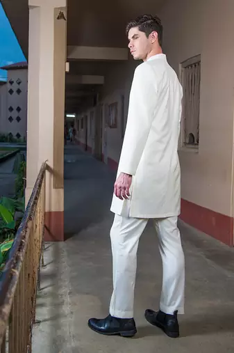 Off White Billy Hargrove Kurta Sherwani Set