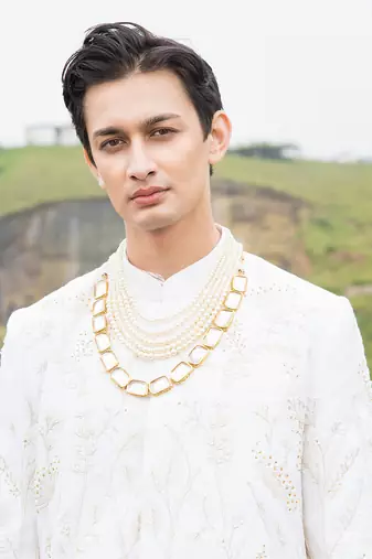 White Heather Sherwani