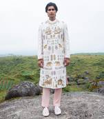White Bob Sherwani