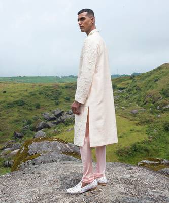White Grigori Sherwani 3