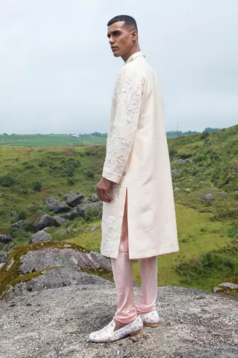 White Grigori Sherwani