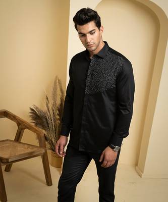 Black Distorted Shirt 3