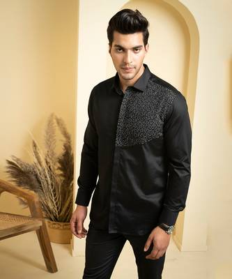 Black Distorted Shirt 6