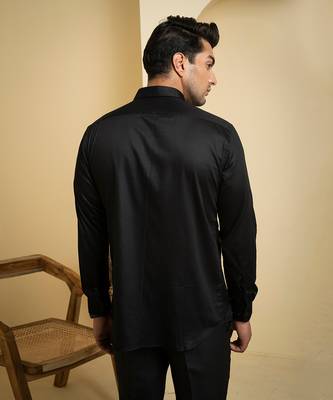 Black Distorted Shirt 8