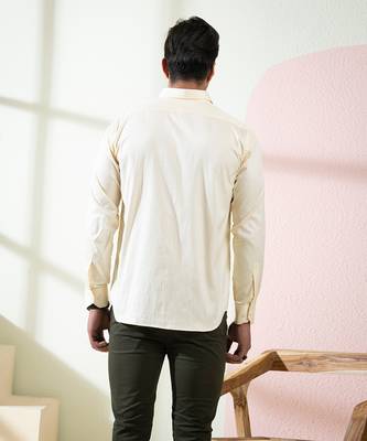 Beige Oat Shirt 7