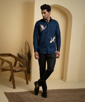 Blue Cran Shirt 1