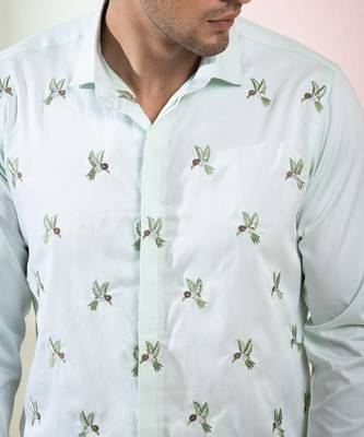Light Green Birdie Shirt 5