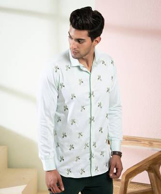 Light Green Birdie Shirt 6