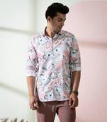 White Tropical Shirt